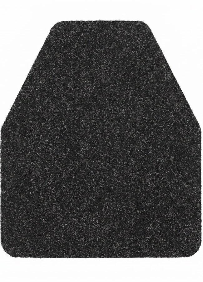 Single THMINS black toilet mat